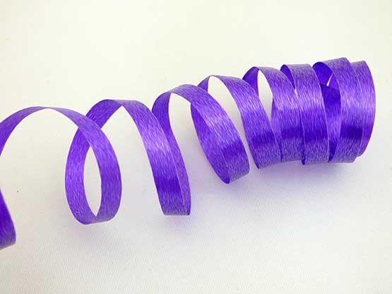 Length Purple Curling Ribbon