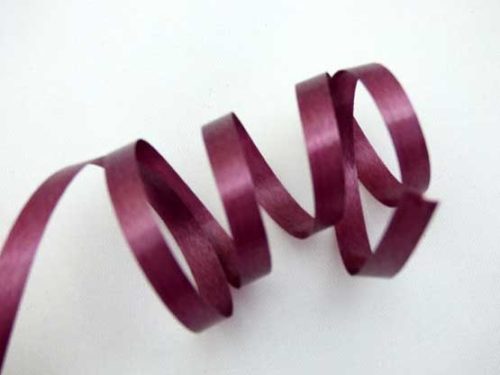 Length Burgundy Curling Ribbon