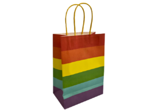 Rainbow Paper Bag