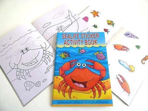 Sealife Sticker Activity Book