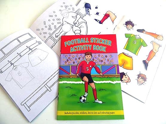 Football Sticker Activity Book