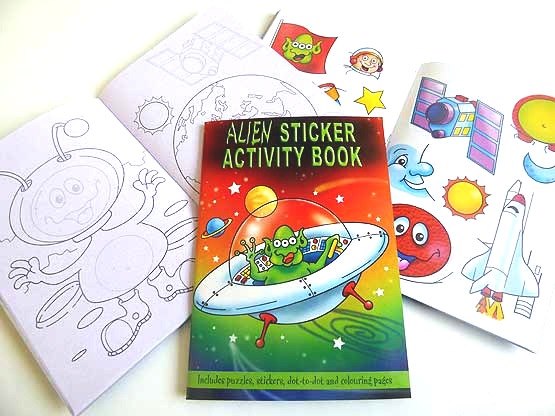 Alien Sticker Activity Book