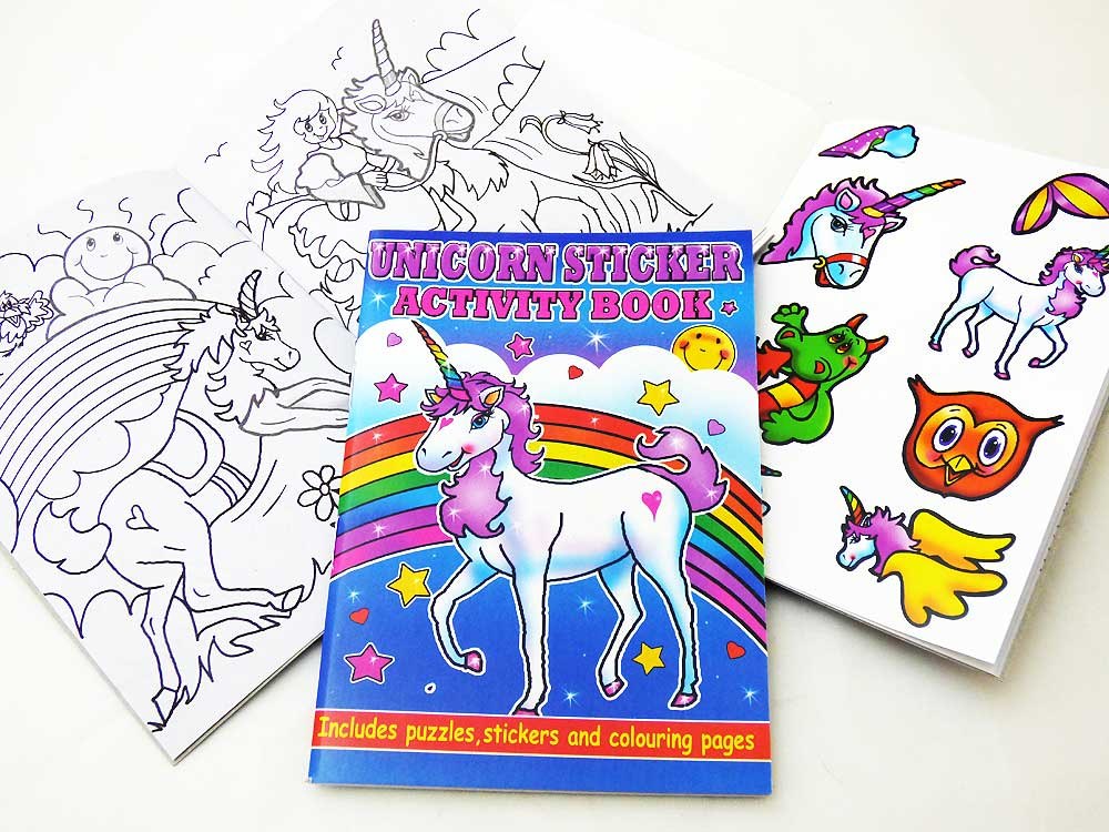 Unicorn Sticker Activity Book