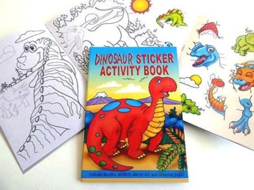 Dinosaur Sticker Activity Book