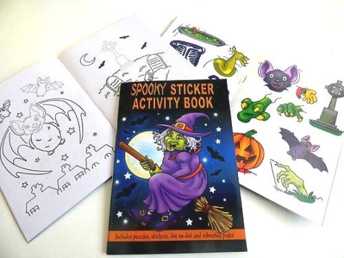 Spooky Sticker Activity Book