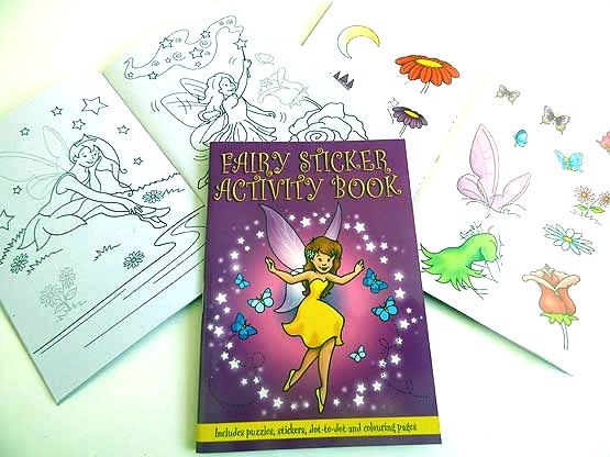 Fairy Sticker Activity Book