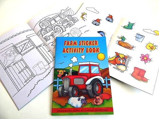 Farm Sticker Activity Book