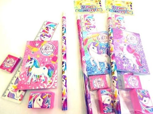 Unicorn Stationery Set