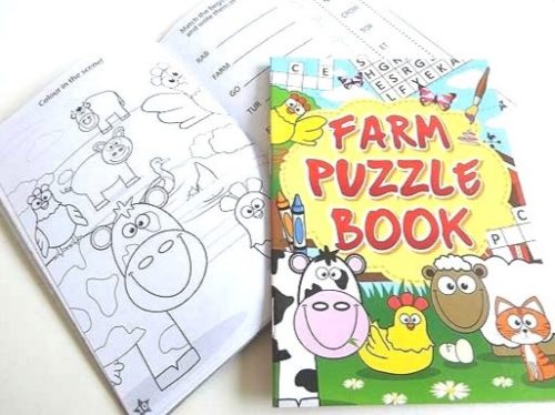 Farm Puzzle Book