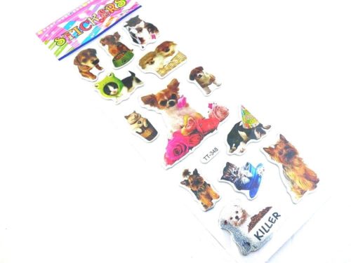 Sparkle Sticker Sheet - Dogs & Cats