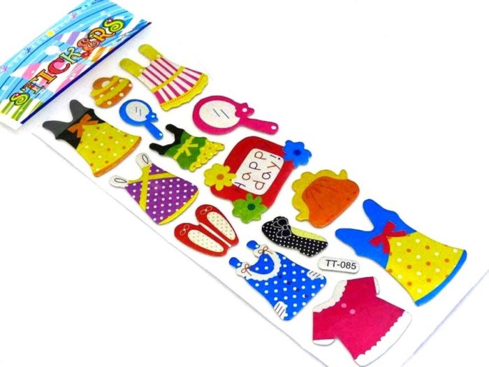 Sparkle Sticker Sheet - Fashion