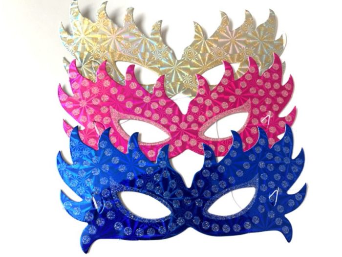 Glitter Foil Party Mask