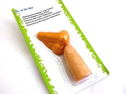 Nose Pencil Sharpener & Finger Eraser