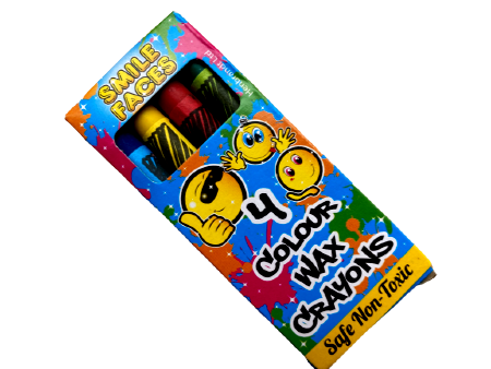 Smiley Wax Crayons