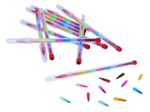 Stack-a-crayon