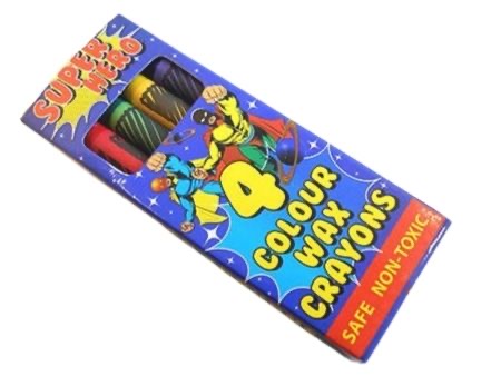 Superhero Crayons