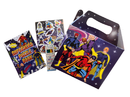 Superhero Stationery Filled Box