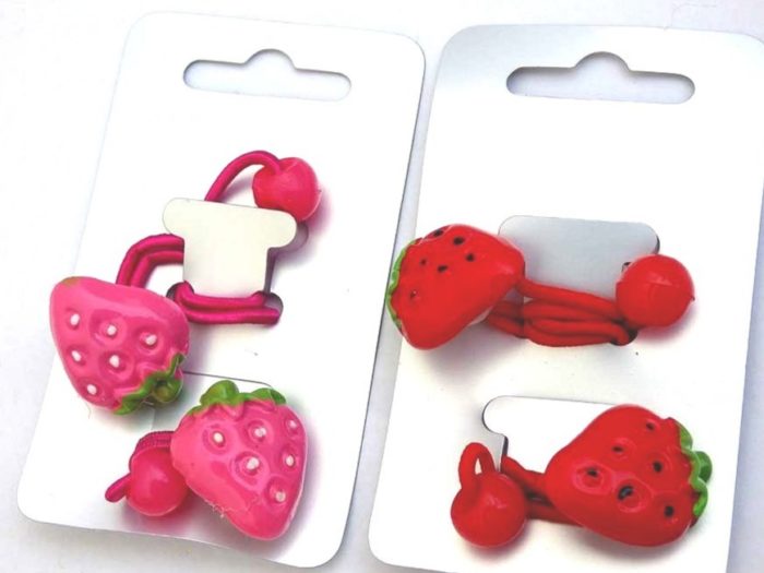 Strawberry Hair Elastics