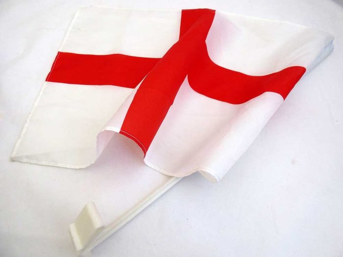 England Car Window Flag