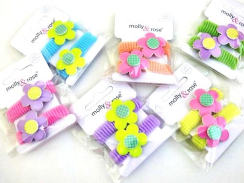 Molly & Rose Flower Hair Elastics