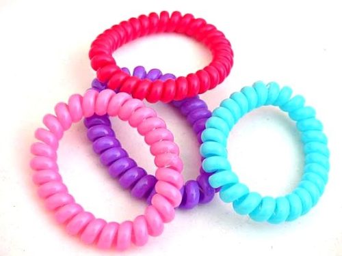 Telephone Cord Scrunchie/Wristband