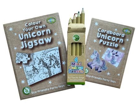 Unicorn Colouring Eco Party Bag