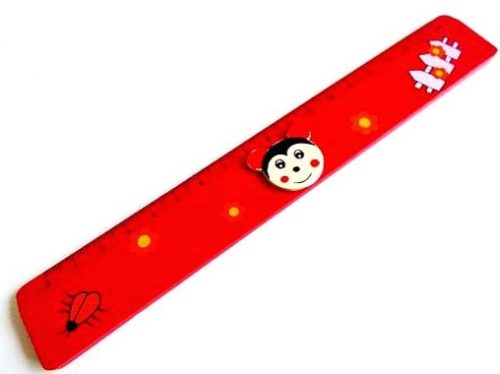 Wooden Ladybird Ruler