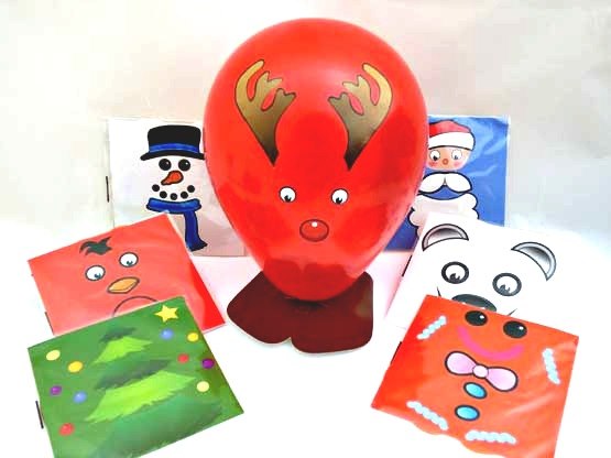 Balloon Christmas Character Kit