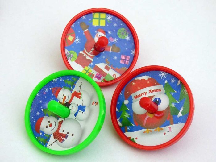 Jolly Christmas Spinning Top