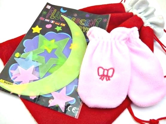 Baby Girls Glow Stars Christmas Sack