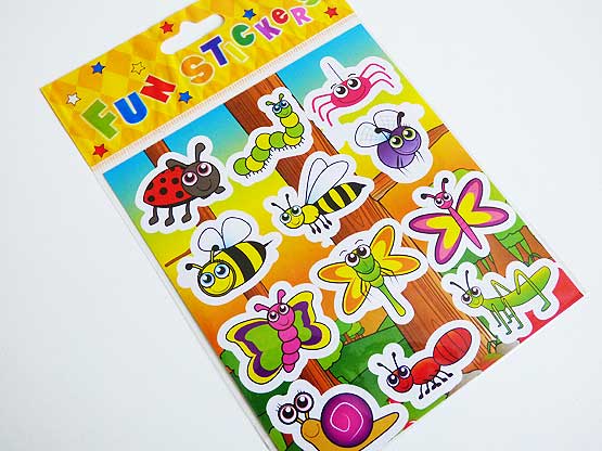 Busy Bug Sticker Sheet