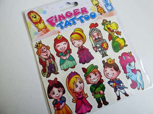 Fairytale Finger Tattoos