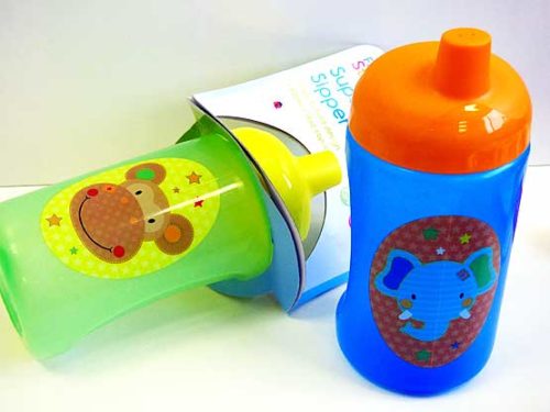 Jungle Pals Super Sipper Cup -  Monkey/Elephant