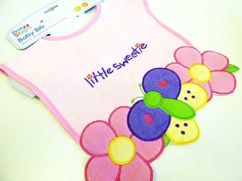 Little Sweetie Butterfly Bib