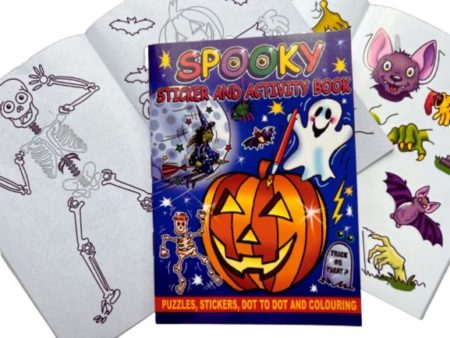 Spooky Sticker & Activity Book