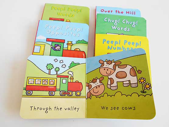 Train Little Board Book