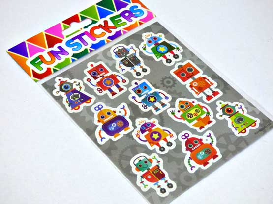 Robot Sticker Sheet