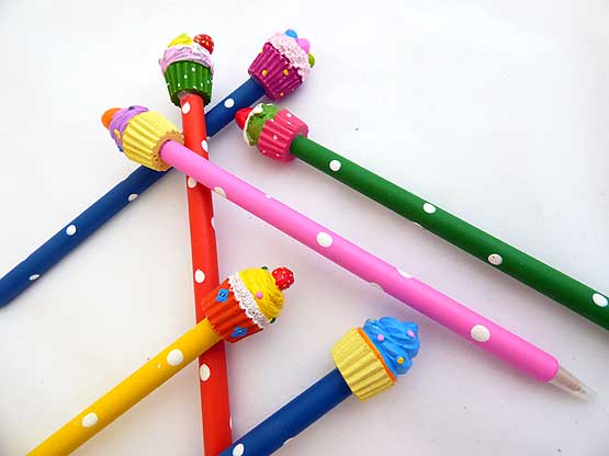 Bouncy Cupcake Pen