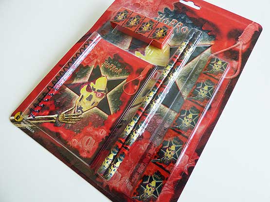 Horror Stationery Set