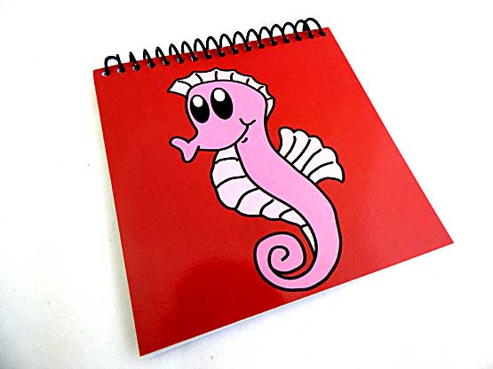 Seahorse Spiral Bound Notebook