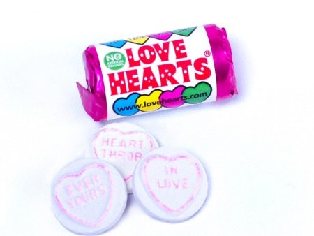 Mini Tube of Love Hearts