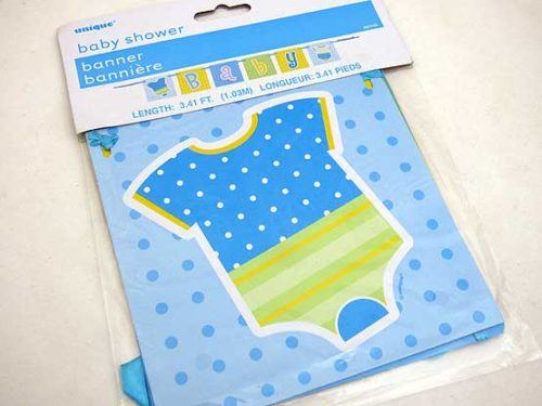 Baby Shower Banner - Boy